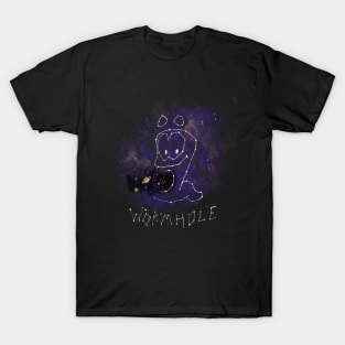 Worm hole - Black Hole - Worms Video Game T-Shirt